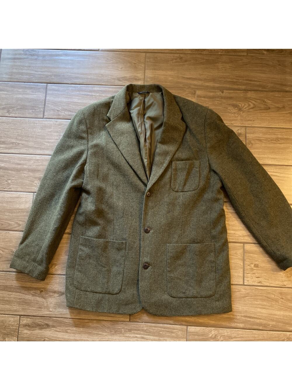 Vintage GAP Military Style Army Green Jacket Size XL 90’s Y2K